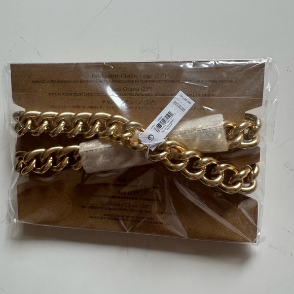 Coach Gold Handbag Chain - Picture 2 of 2